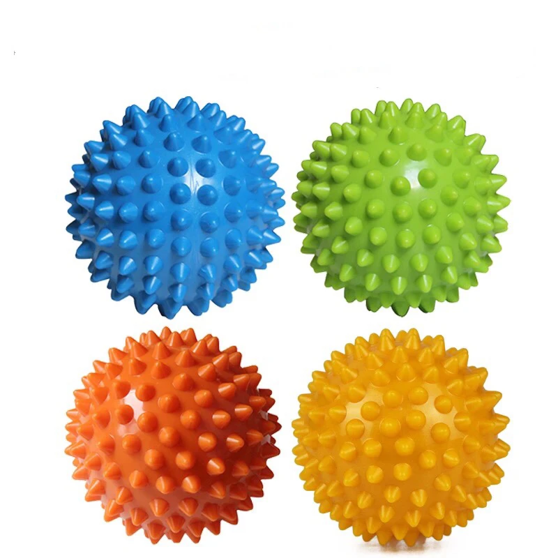 Eco-Friendly PVC Spiky Massage Ball Small body Exercise massage Ball