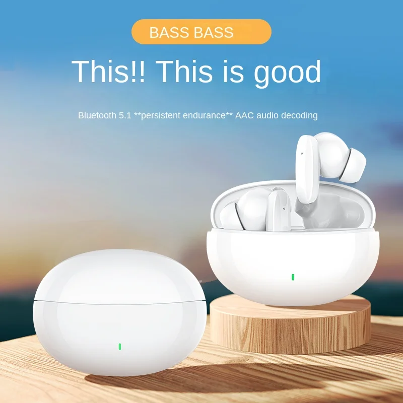 Audifono inalambricos BT 5.1 Headphone Noise cancelling Bass Tws Earphones True Wireless Stereo Earbuds for lenovo huawei phone