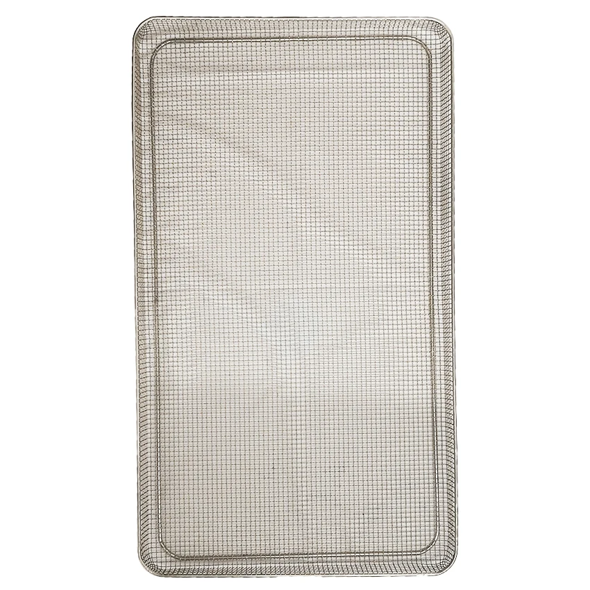 600*400mm , 400*300mm  304 Material Stainless Steel Wire mesh Tray Basket