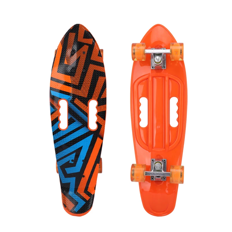 Complete Deck Retro Cruiser Plastic Mini Skateboards for Children