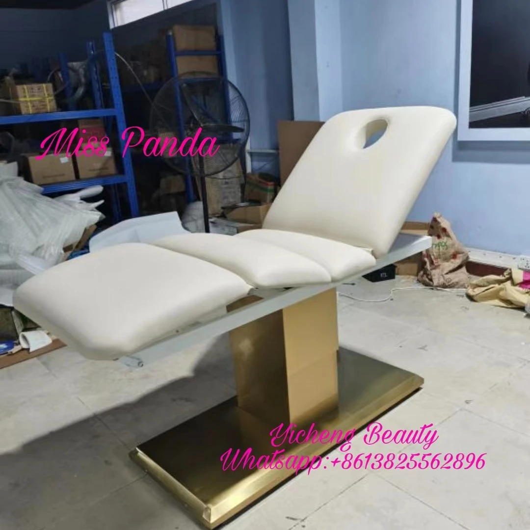 Yicheng Beauty Adjustable Salon Massage table Facial Beauty bed lash bed cosmetic spa beauty facial massage bed from China