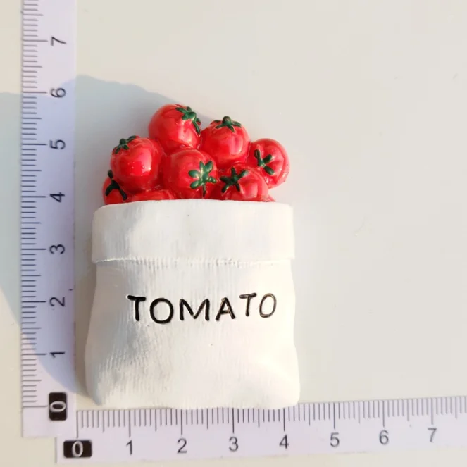 3D Food Model Fridge Magnets Cartoon Bread Bag Refrigerator Magnetic Sticker Gifts Photo Message Holder Kitchen Fridge Sticker