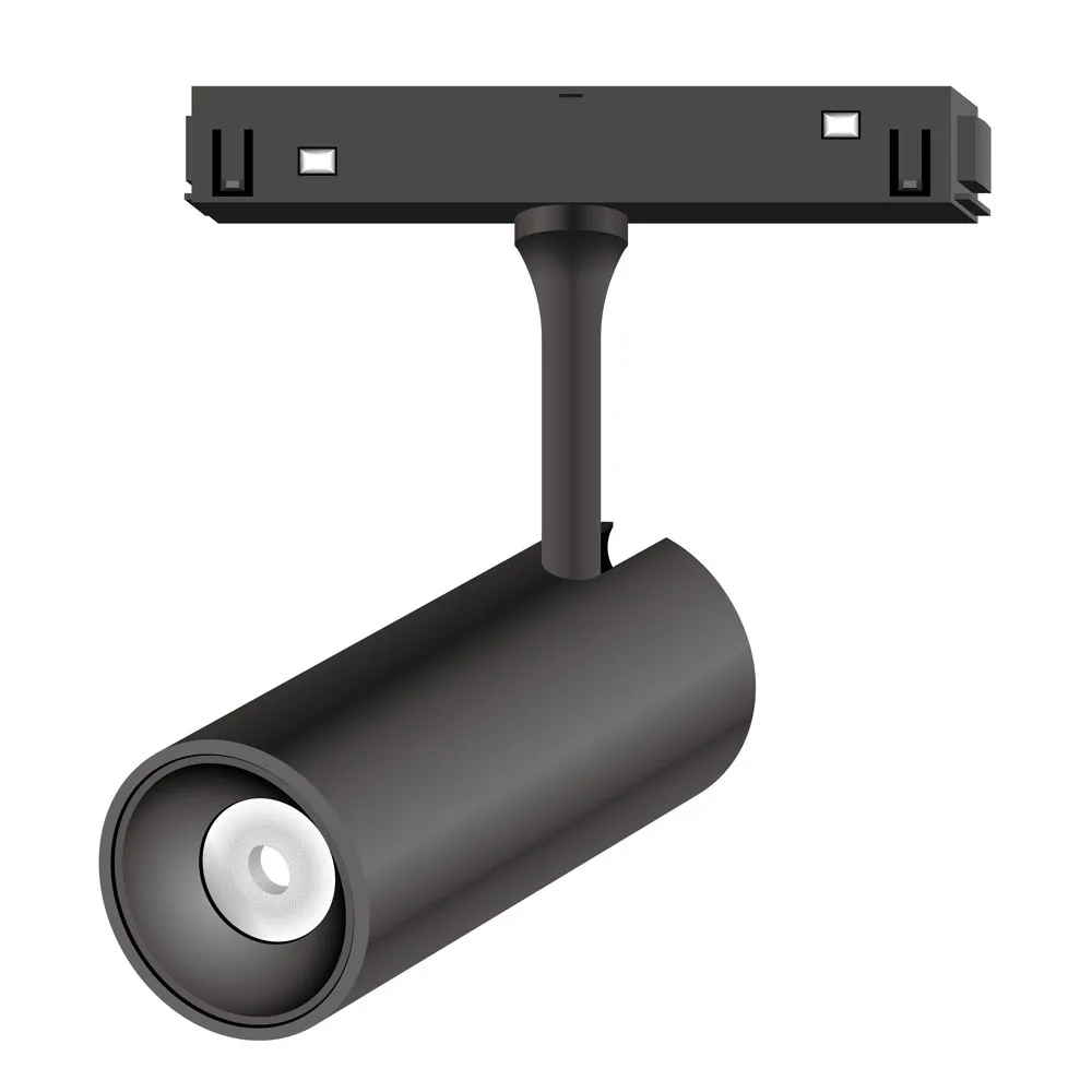 new design 48v magnetic track light aluminum led magnet track for low voltage track lighting