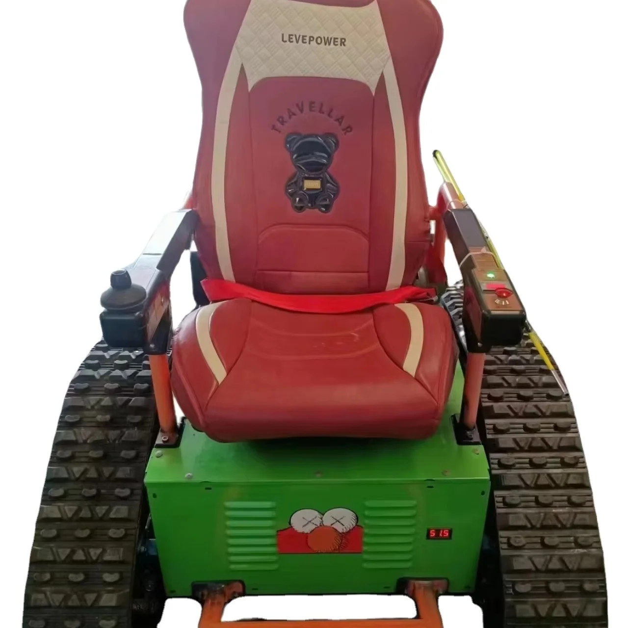 ATV all-terrain wheelchair powerful with a strong sense of push back,sensitive braking,and extremely high safety.