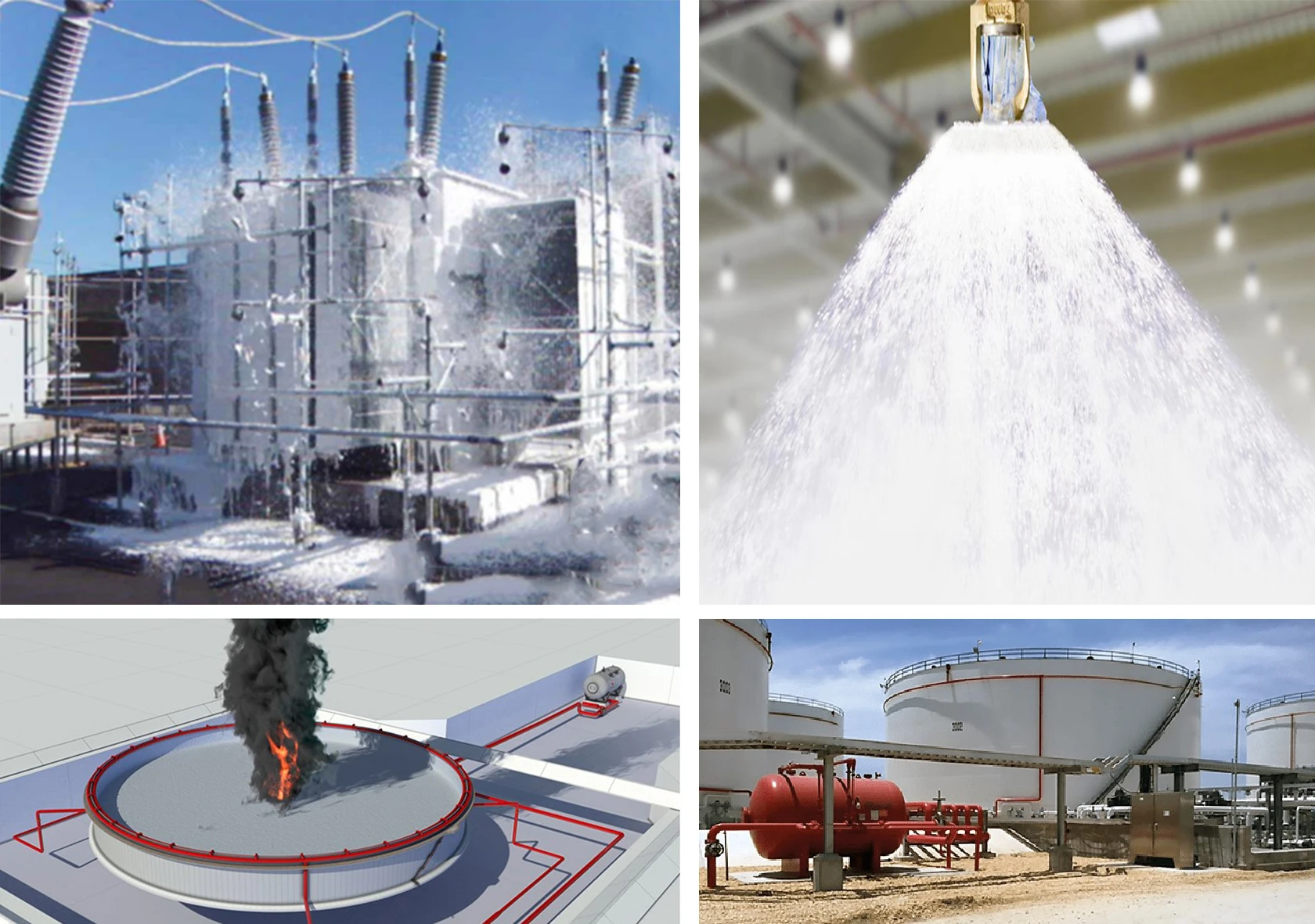 Bladder Tank Foam Solution Deployment System For Warehouses and storage facilities