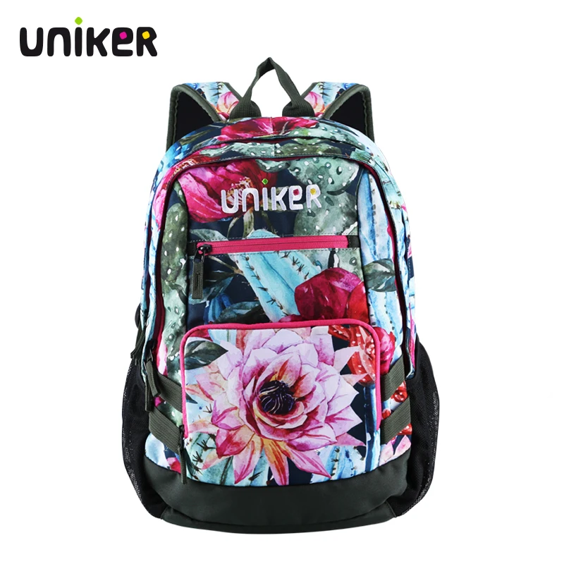 UNIKER School Backpack Book Bags for School Girls