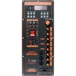 100W Active Speaker Amplifier Module Powered Board Speaker Panel Decoder Board For Trolley Speaker Audio Amplifier Module