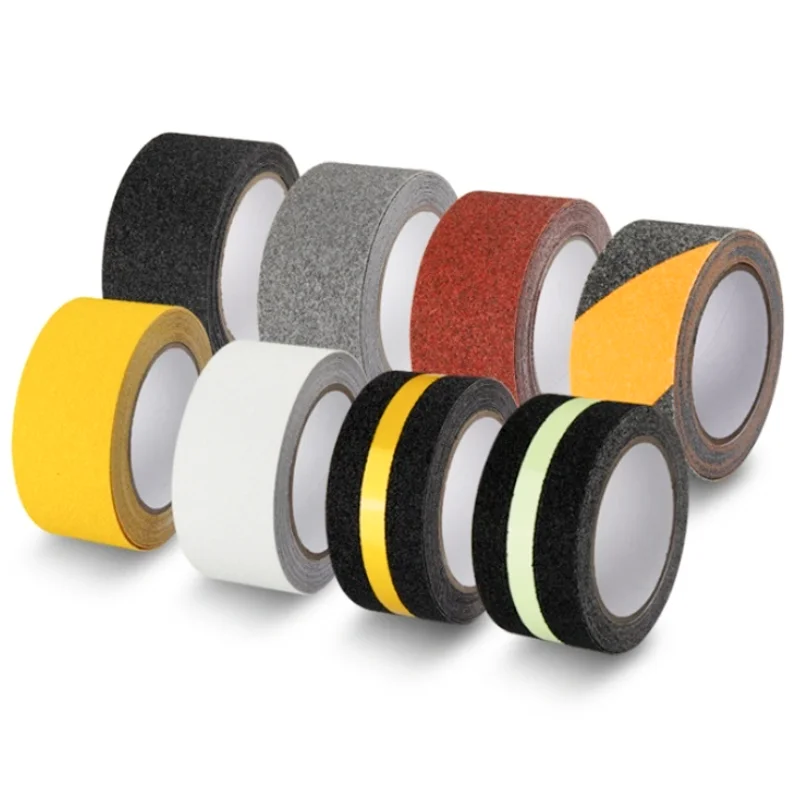 Solvent Black Yellow Floor Adhesive Safety Waterproof Sole Reflective Stripe Anti slip Tape
