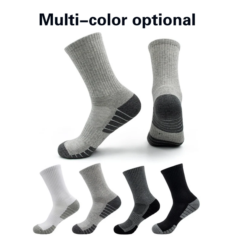 Grip Socks Training Athletic Soccer Grip Socks Men Anti Skid Football Socks