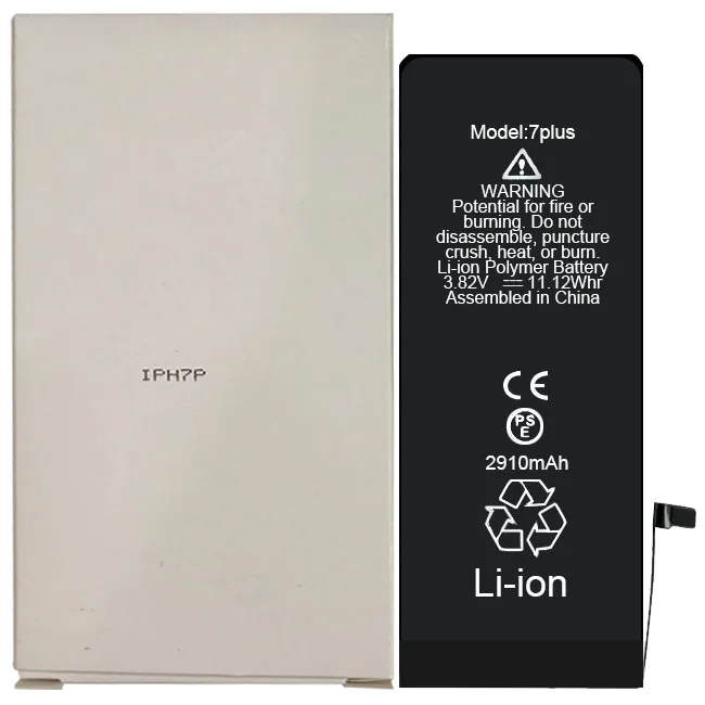  Мощная Встроенная батарея Оригинальная msds 7 plus p 2910 мАч Замена