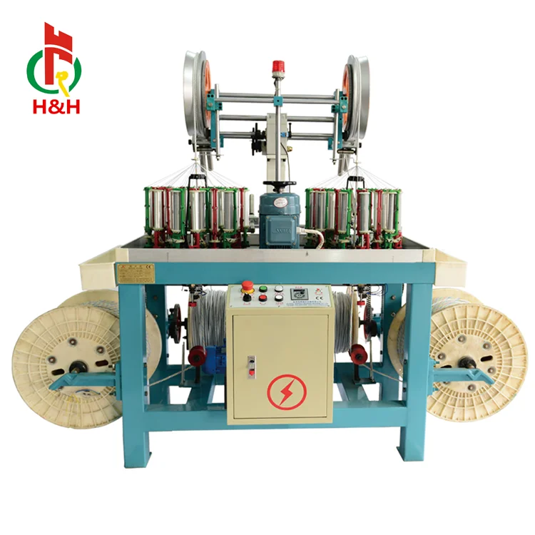 Xuzhou Henghui 24 Spindle Stainless Steel Copper Wire Cable Braiding Machine