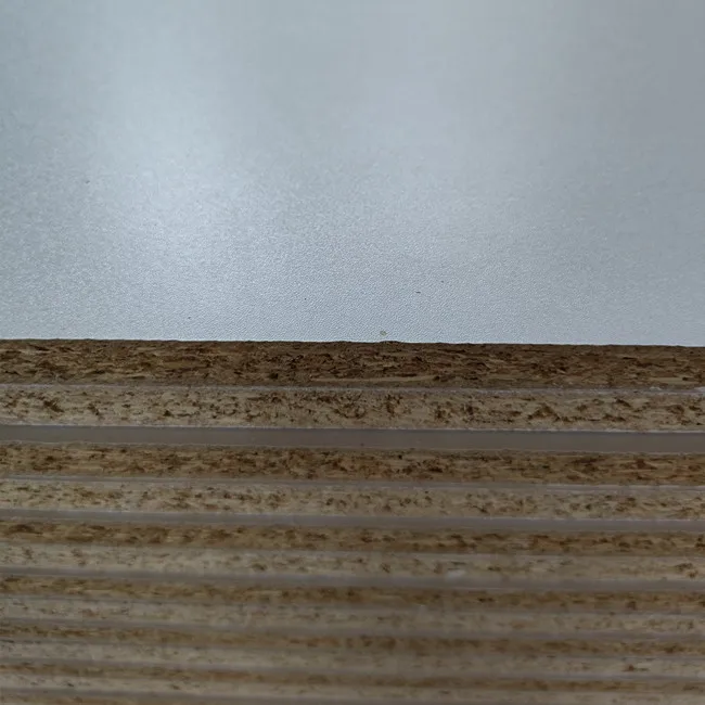 Different Colors 12mm 15mm  melamine laminated particle board flakeboard chipboard for making furniture cabinet