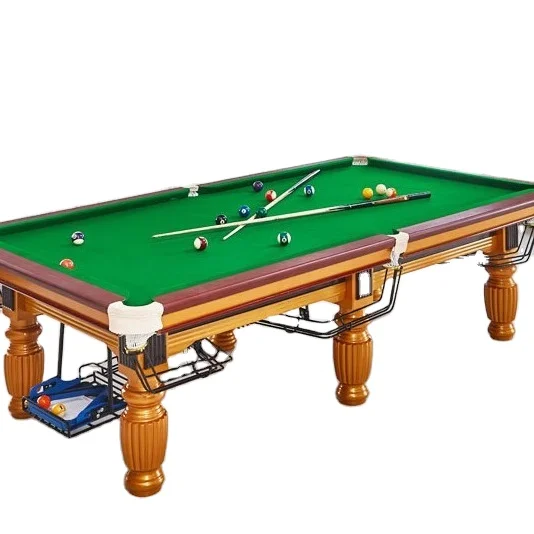 Home Gym Furniture Billiards Fitness Solid Wood Pool Table