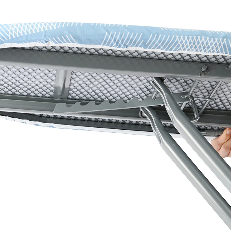 Wireking HT Legs Adjustment Height Folding Ironing Board Full Size Collapsible Ironing Board with Retractable Iron Rest