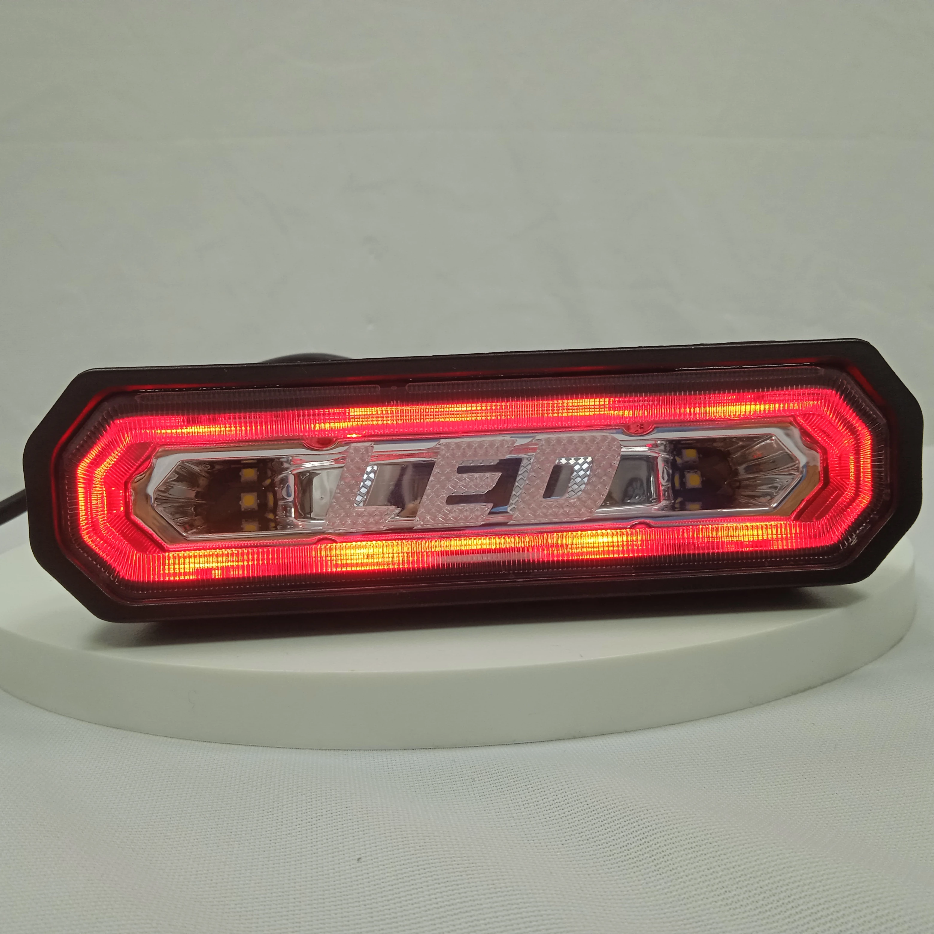 Vcan Auto Lighting System Strobe High Mount Stop Lamp Red/Blue Color Brake Light For Tank 300 Off Road Jeep