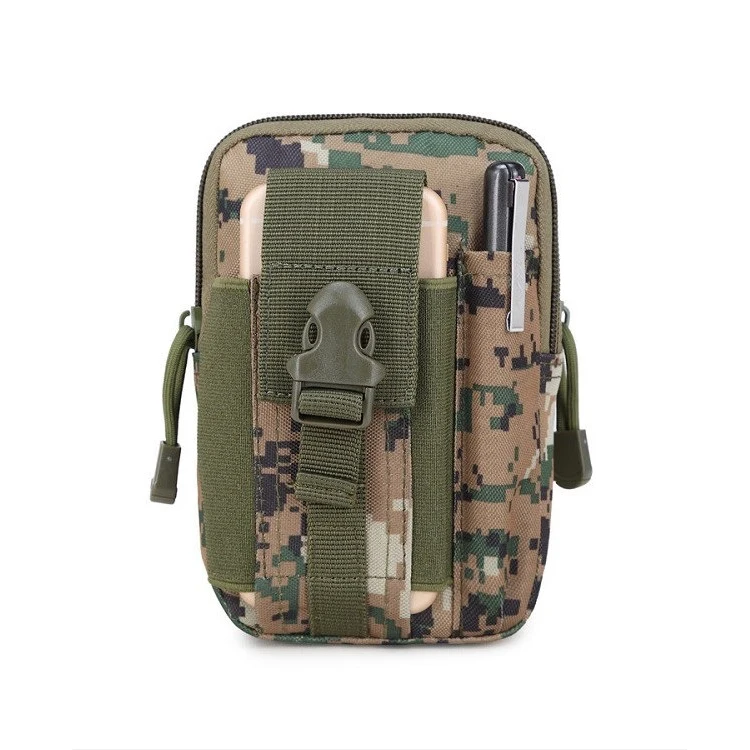 
Outdoor Multi-Purpose Tactical Waist Belt Bag Molle Pouch Phone Holster Bag Security Purse Phone Case Pocket 
