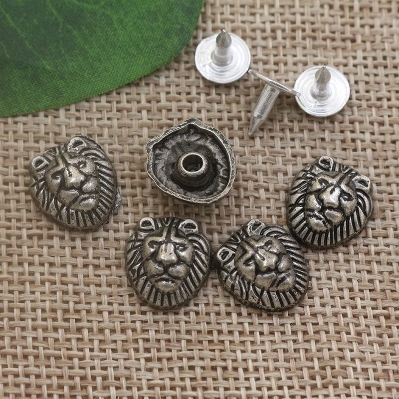 High quality fashion skull pattern alloy metal bag rivet for leather