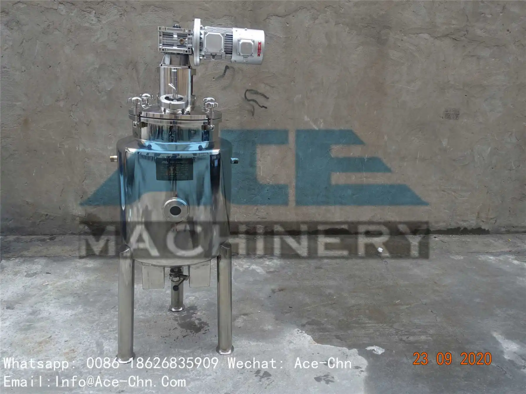 Ace Food Gel Nut Paint Liquid Mixer Machine / Domestic Soap Mixing Tank Manual