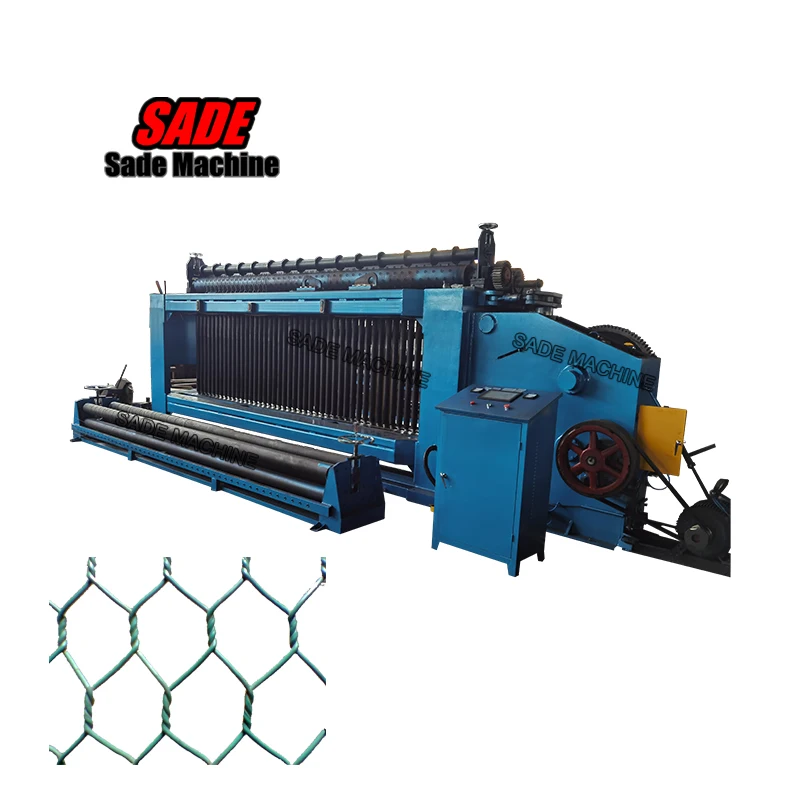 Large Hexagonal Wire Netting Machine Gabion Mesh Manufacturing Machine / Machinery for Making