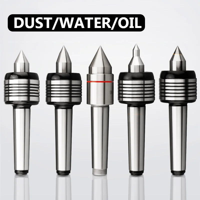 Heavy duty MT5 1T precision high speed Revolving Morse Taper 5 6 cnc rotary live center