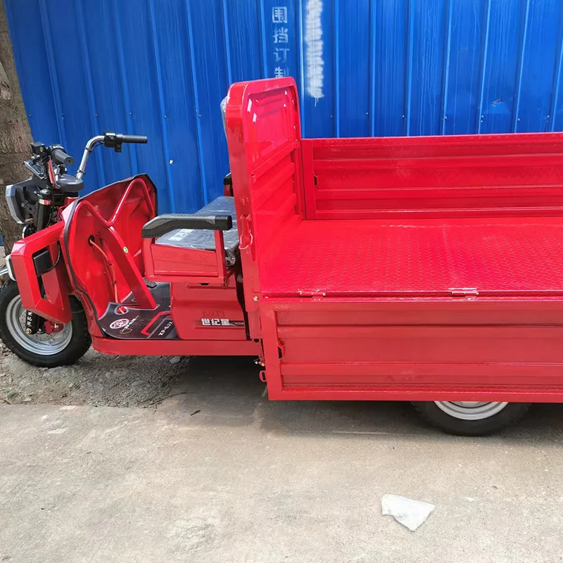 Powerful Motor Farm Use 2000W Motor 60V45Ah Lead Acid Battery Electric Pedicab Cargo Electric Tricycle