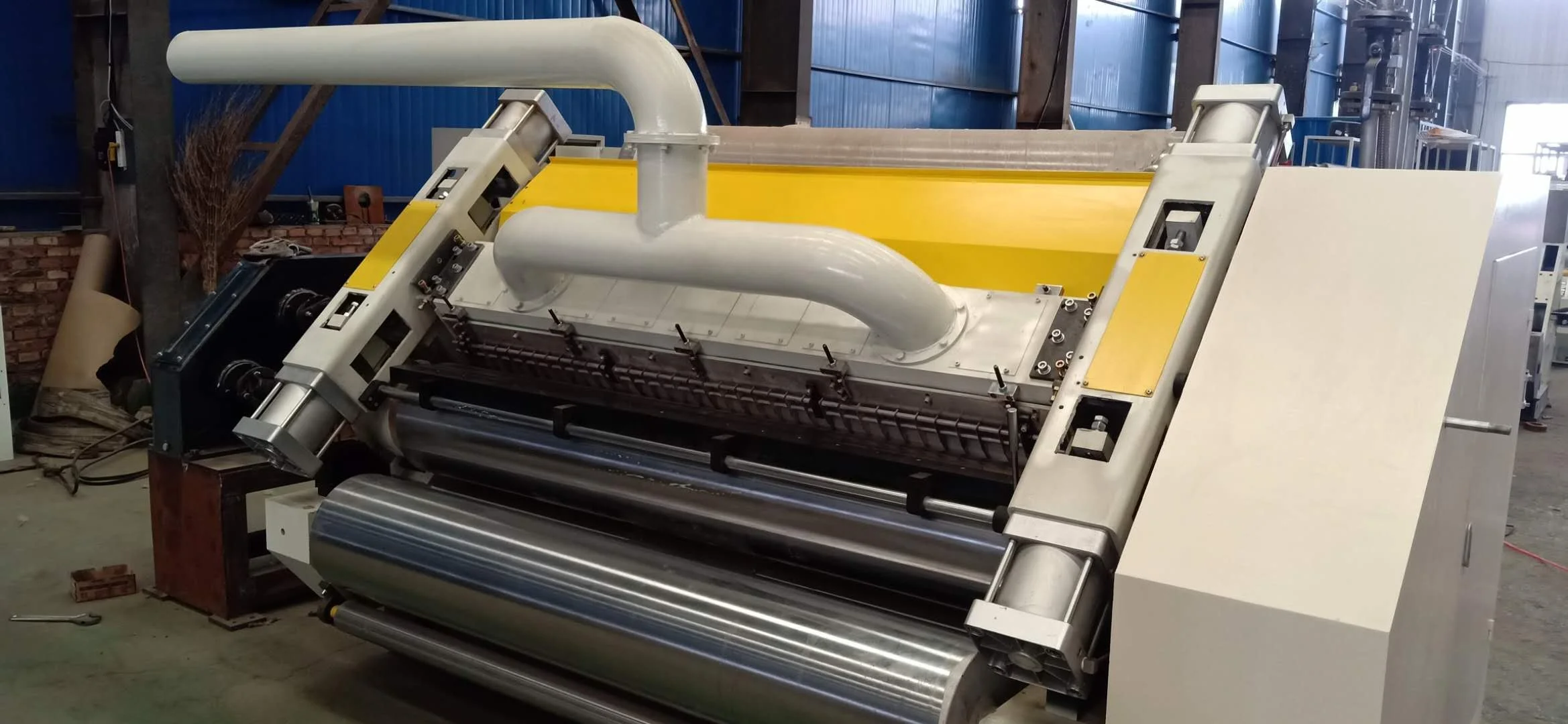 Automatic1600 Single Facer Corrugated Cardboard Production Line/ Best price Single Facer Corrugated Cardboard Production Line