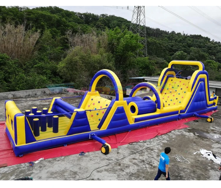 Открытый коммерческий класс детские домики для прыжков комбинированные горки гигантские надувные полосы препятствий для взрослых