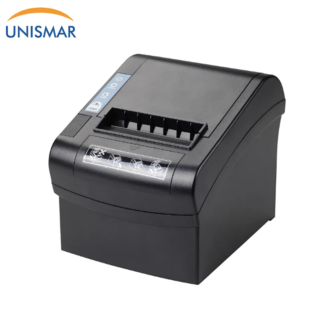 Cheap 80mm Usb+lan 230mm/s Thermal Receipt Printer USB/RJ45 interface ps803