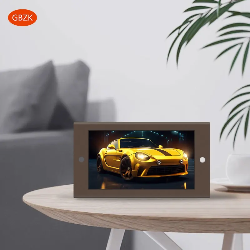 Customized 4 inch small desktop billboard indoor display digital signage LCD video player display