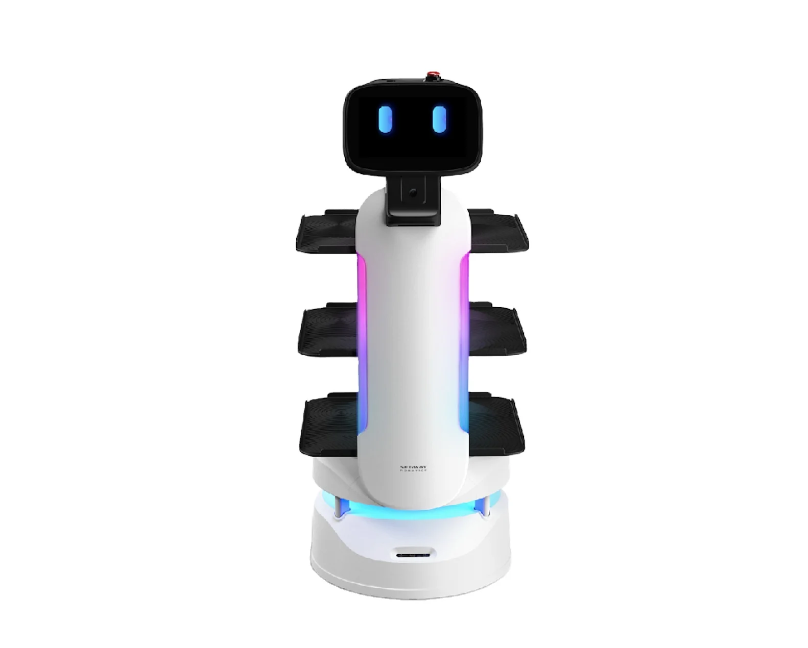 Pizza delivery robotics machine remote control fast food delivery robot for restaurant and coffee shop