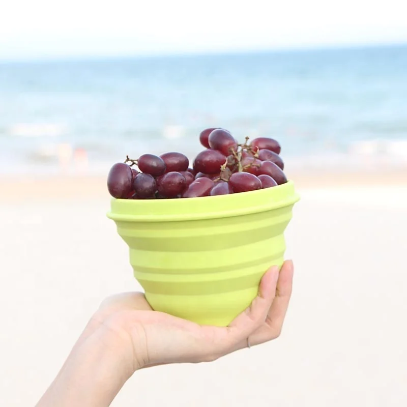 cheap silicone folding bowl