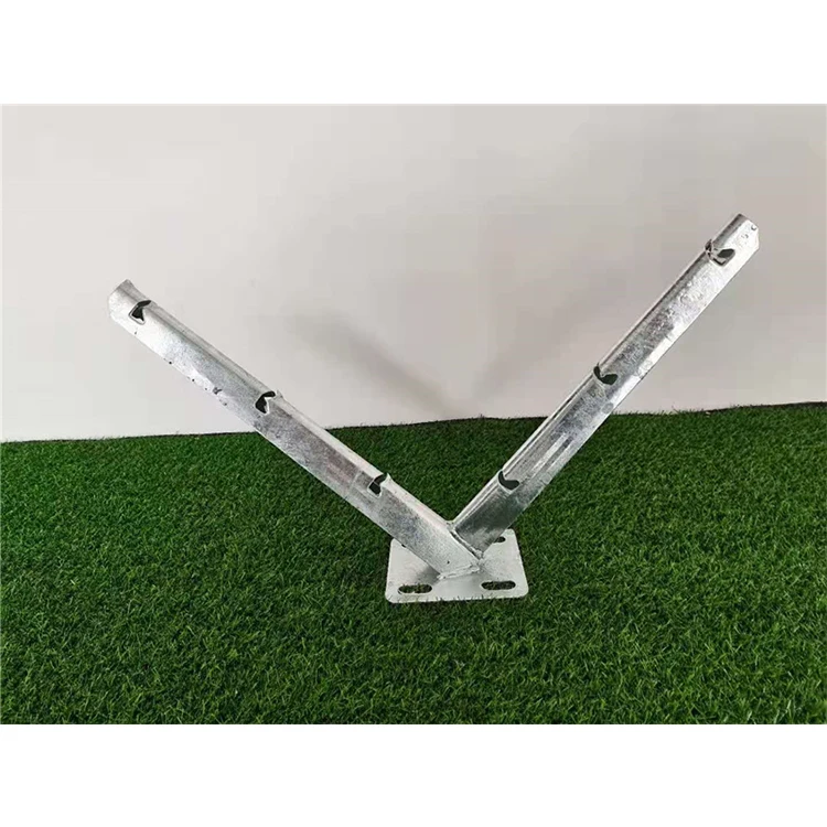 Hot -dip Galvanized Y Arm Chain Link Fence Fittings,Razor Barbed Wire Y Bracket Of Fencing