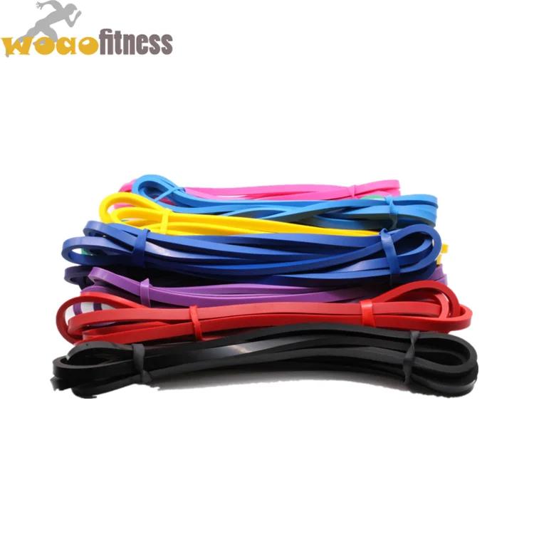 High Quality 11-Piece TPE Loop Bands Set Latex Resistance Tube for ABS Exercise Workout Fitness Training Kits