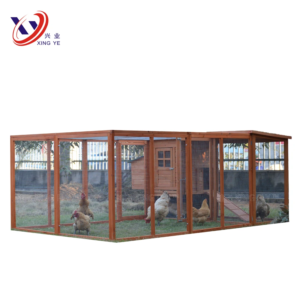 Industrial Wooden Chicken Breeding Coop Cage RU011