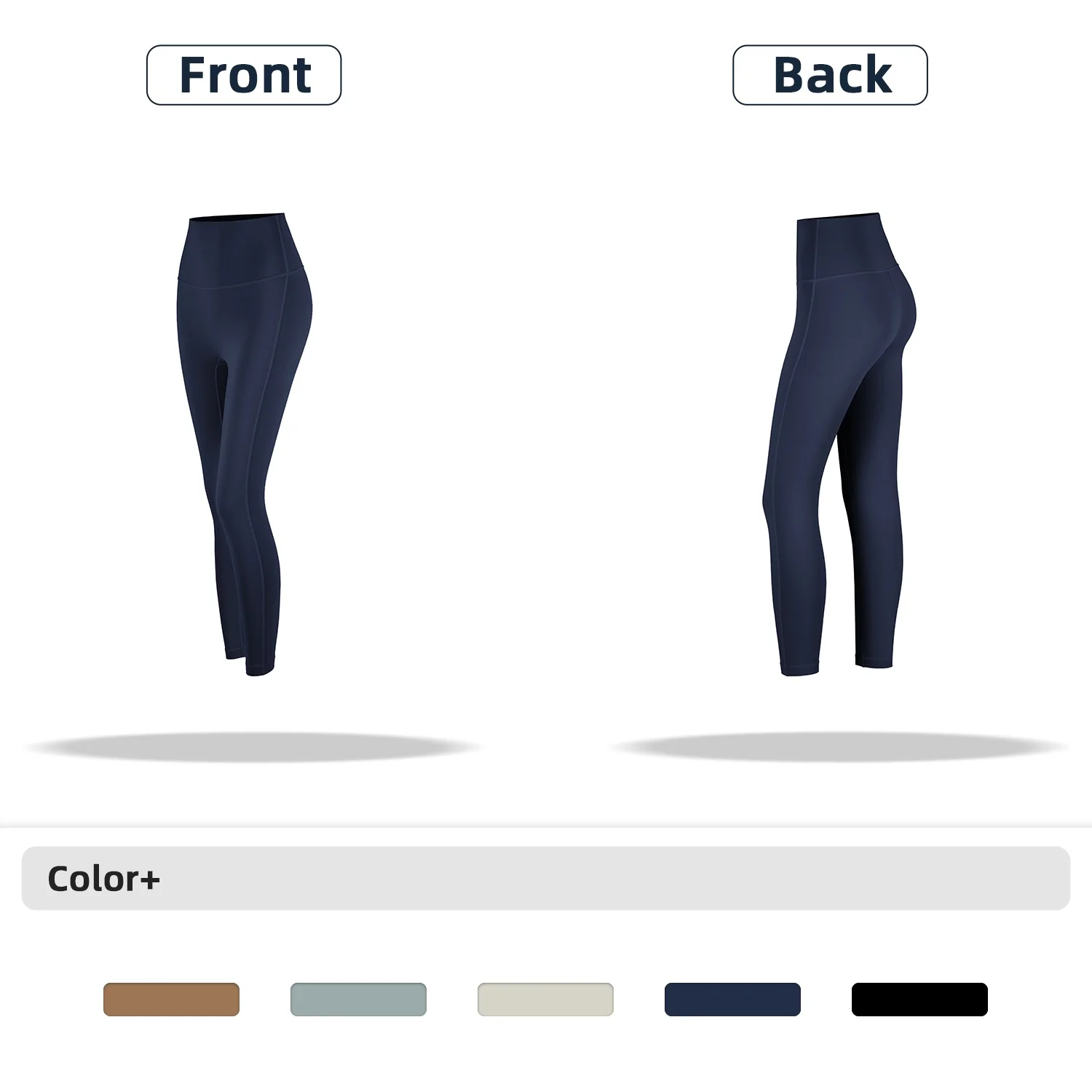 High Waist Sports Leggings Without T Line Oem Invisible Pockets Yoga Fitness Pants