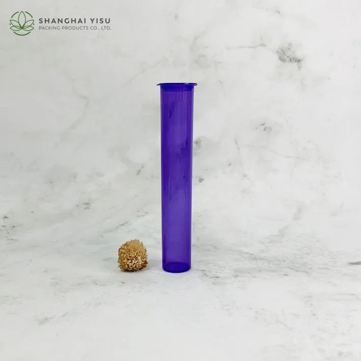 Childproof popTubes child resistant tube with Squeeze Pop Top Containers