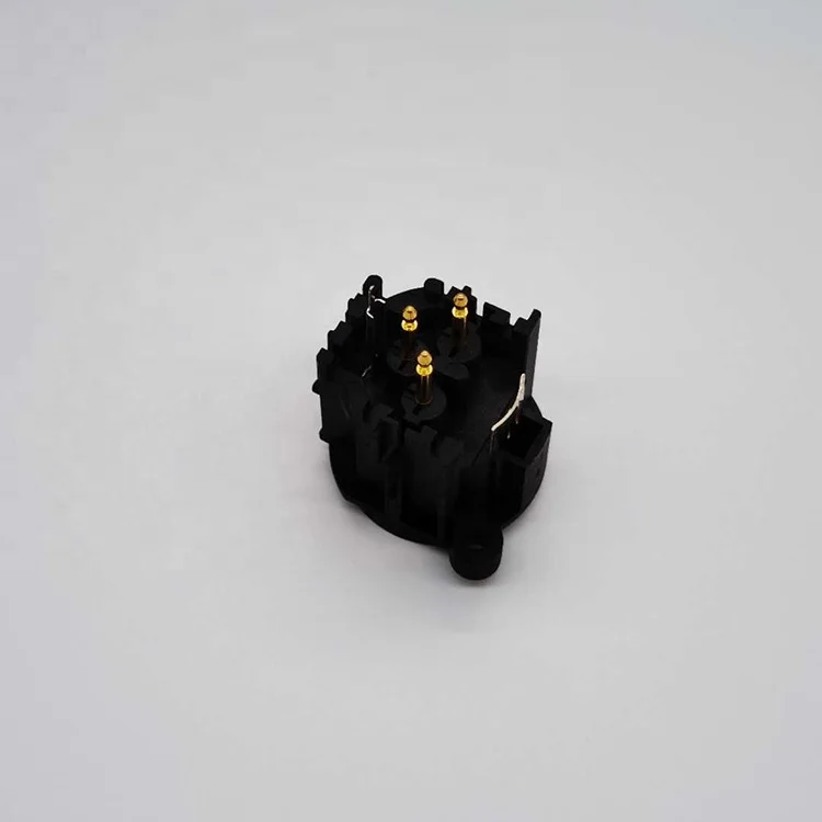  XLR Мужской Женский медный Золотой 3-контактный разъем для монтажа в