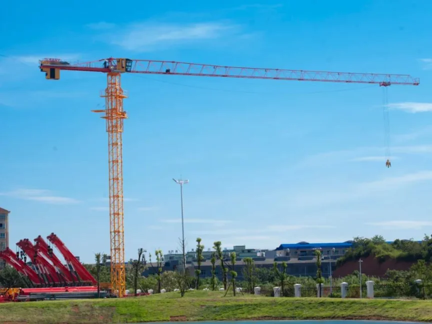 Top Brand 10 ton SFT160 Tower Crane Flat Top Crane for Sale