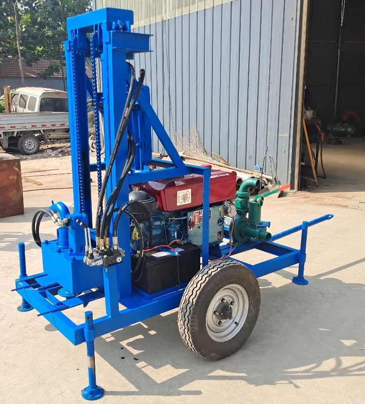 Home use one man small water well drilling machine QT-90