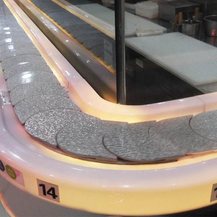 Конвейер для суши с системой охлаждения и отопления