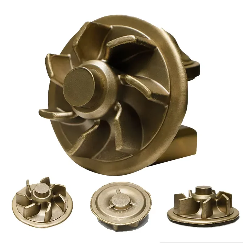 casting mechanical parts metal casting design water pump for waukesha gas engine investment cast