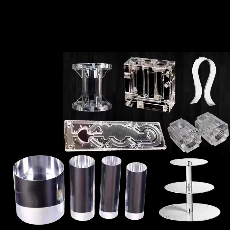 CNC machining acrylic plastic nylon product fixed parts, precision number milling milling