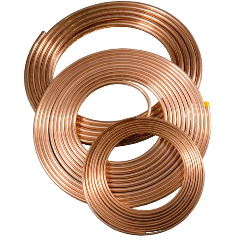 High quality Refrigeration air conditioner connecting copper pipe manufacture pancake coil capillary