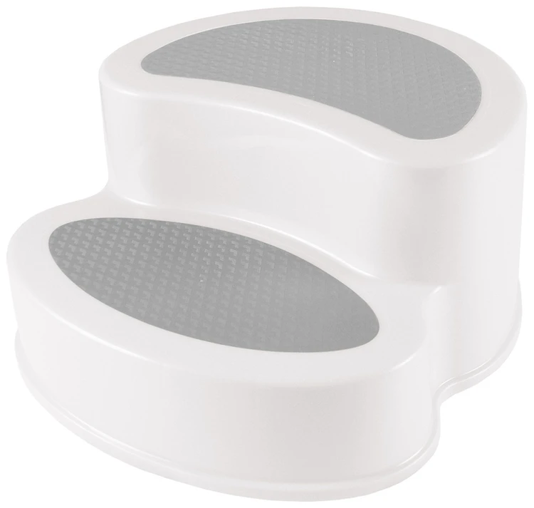 Manufacturer Wholesale Plastic Non Slip Child Two Color Double Layer Stepping Stool
