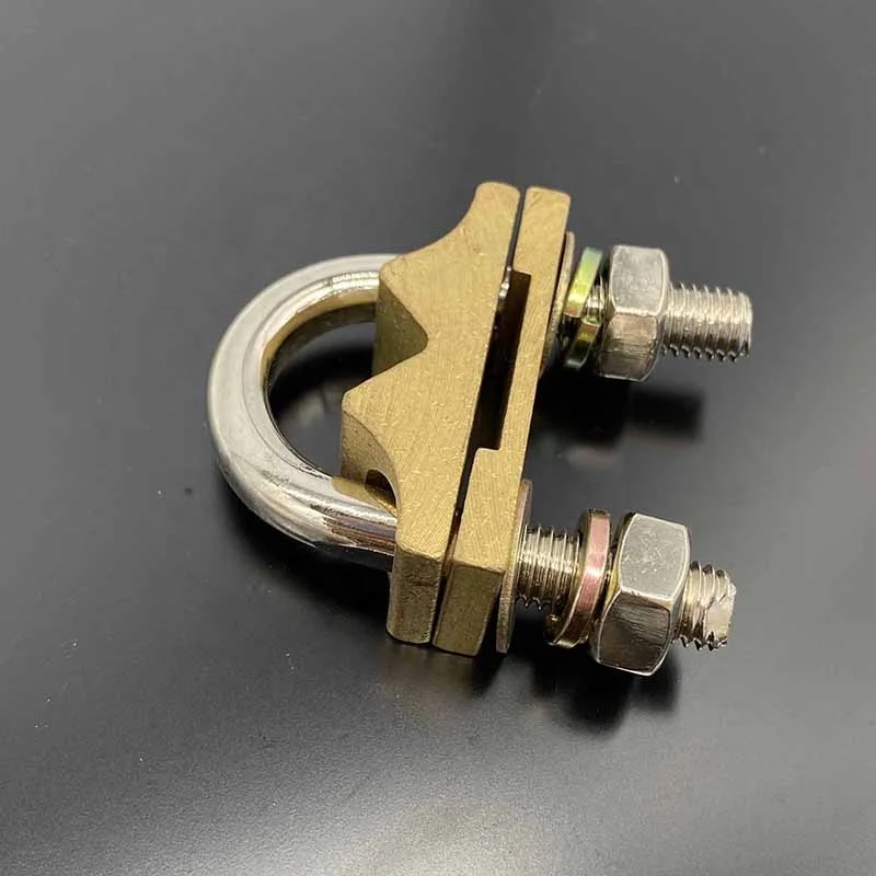 Ground Rod Clamp U Bolt grounding clamp for Earthing
