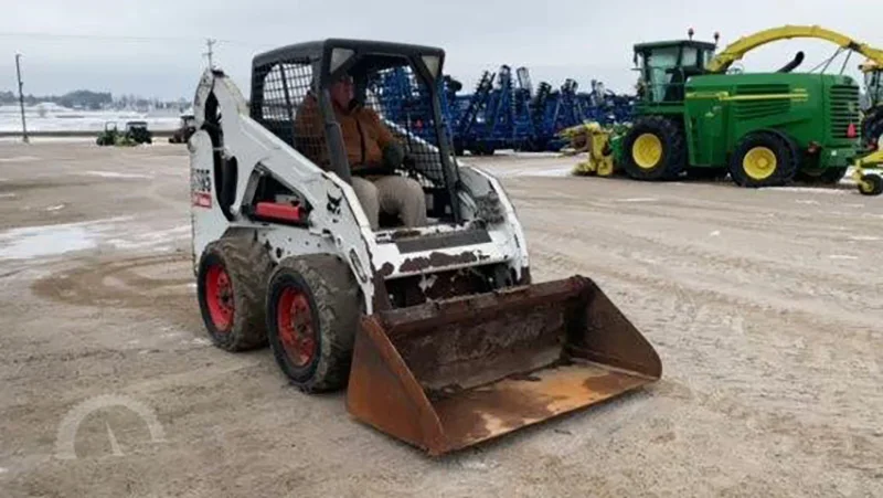 Original second hand Bobcat Skid Steer Loader  S185 for sale  Used Hydraulic Loader S160 S175 S220 S205 in stock