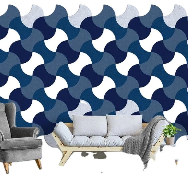 TOP Selling 100% PET Polyester Sound Insulation Board 9mm Soundproof Acoustic Panel