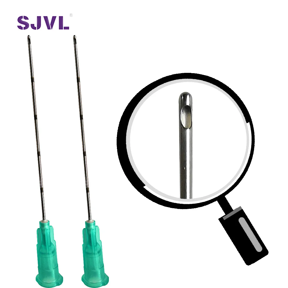 Высококачественный тупой наконечник 21 г 70 мм Micro Cannula