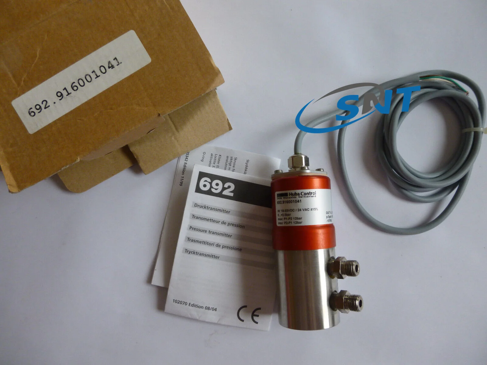 Huba Control 0+10 Bar 501 Pressure Sensor Differential 511 503 691 692