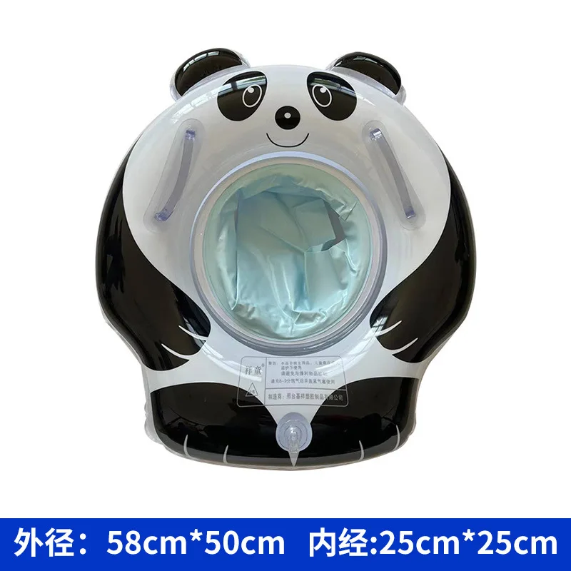 Hot sale ring cartoon child little fashion popular baby Inflatable Duck Island Inflatable Duck Pool Float